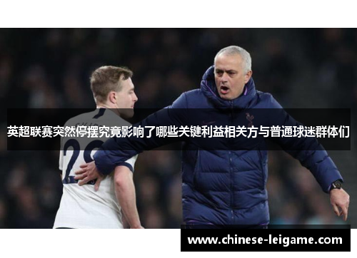 英超联赛突然停摆究竟影响了哪些关键利益相关方与普通球迷群体们